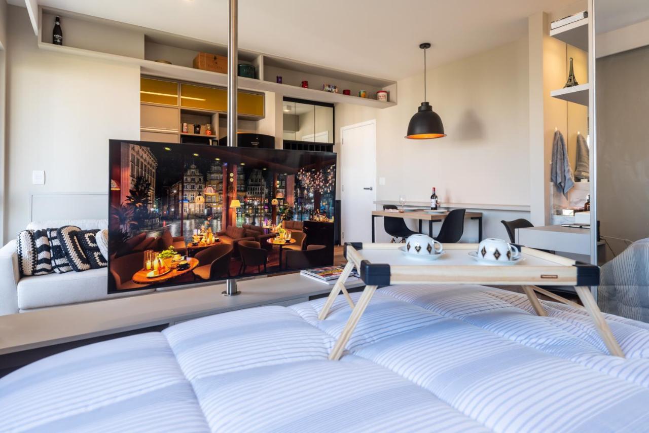Loft Luxo Morumbi, Wifi500Mb - Traveller Awards 2025 圣保罗 外观 照片