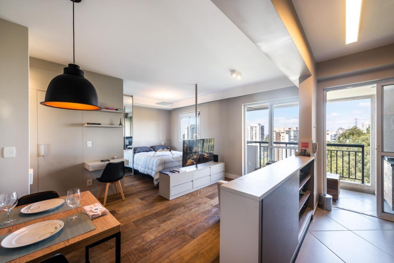 Loft Luxo Morumbi, Wifi500Mb - Traveller Awards 2025 圣保罗 外观 照片
