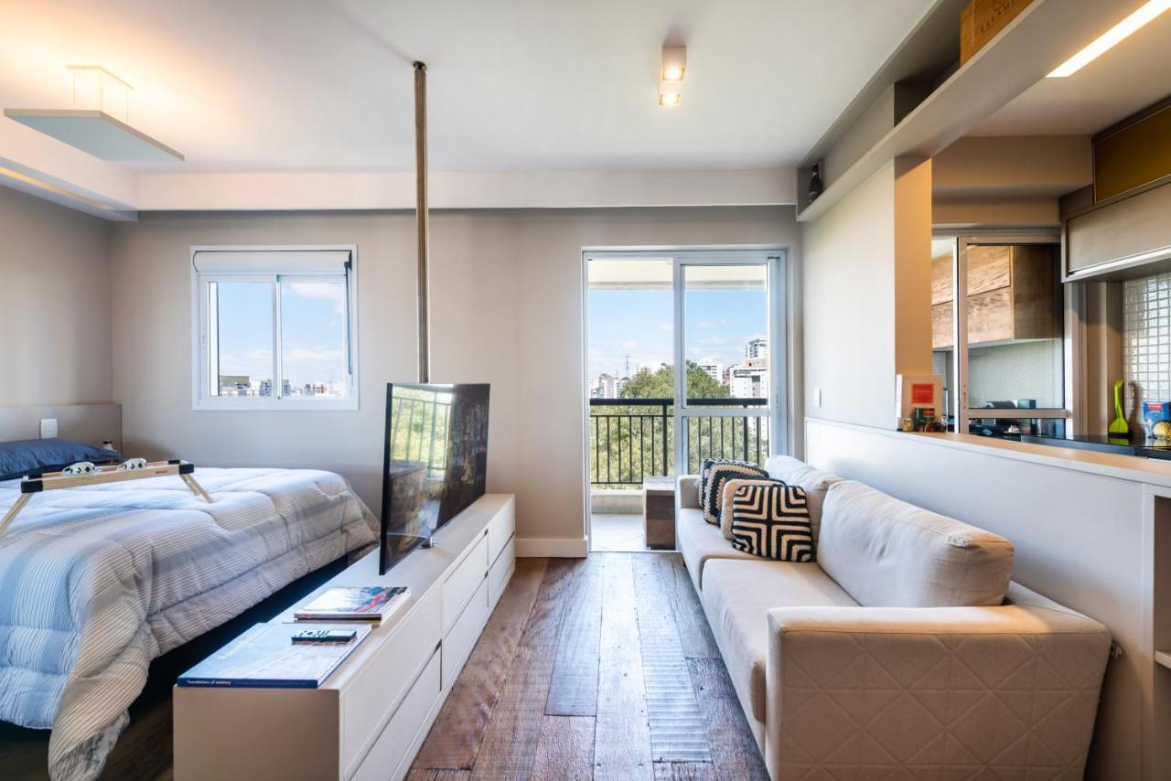Loft Luxo Morumbi, Wifi500Mb - Traveller Awards 2025 圣保罗 外观 照片